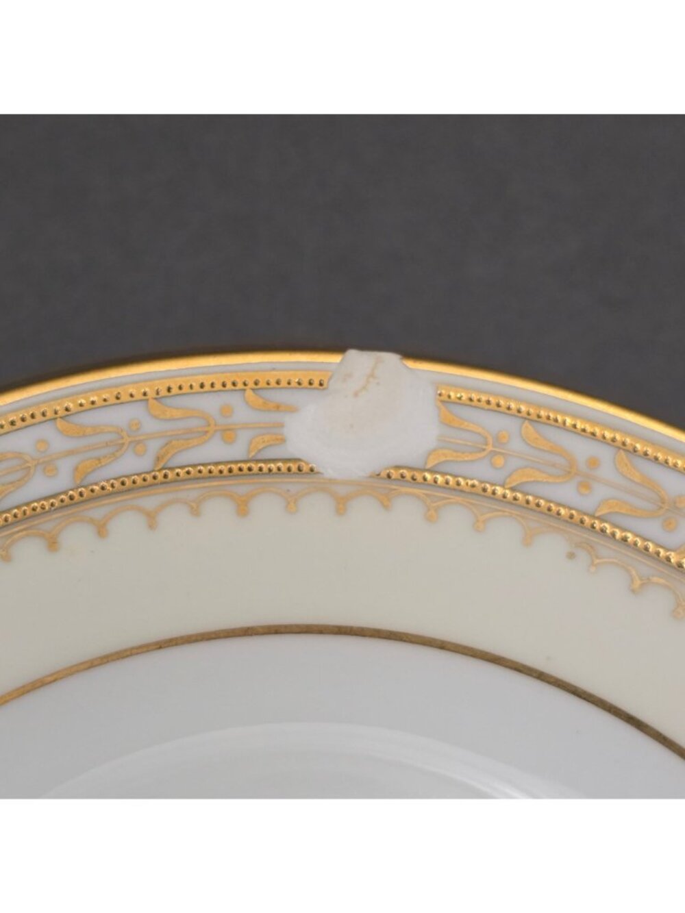 Antique Noritake Chanfaire Bread Butter Plates 6.5" Gold Trim Set of 8 - Picture 7 of 13